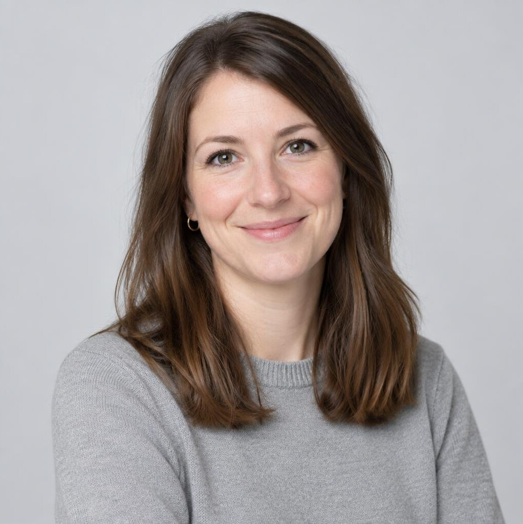 Portrait of a young German woman survey methodologist in her 30s